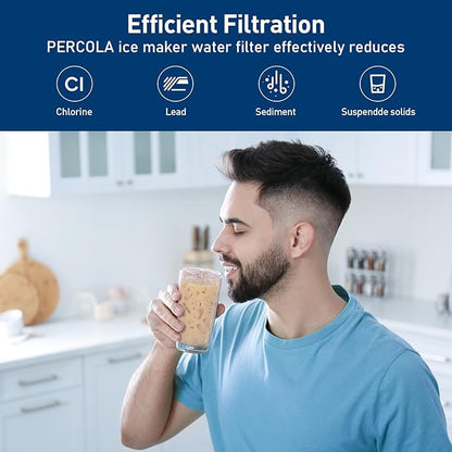 HF40-S/HF45-S Ice Maker Water Filter, Compatible with ICE140-S/ICE145-S Commercial Ice Maker Water Filtration System (1 Pack)