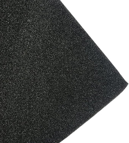 Tong Gu DIY Computer Dust Filter Sponge Foam Mesh Fabric for PC Case Fan Cooler Dustproof Cover 3mm Black 60PPI (39x39 in/100x100 cm)