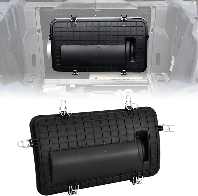 Airbox Cover Assembly for Polaris RZR XP 1000 / RZR XP Turbo 2014-2023 Accessories, Heavy-Duty Air Filter Protector Cover with Dust-Proof Seal and Buckles, Replace #1240748