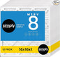 Simply 16x16x1 Air Filter, MERV 8, 12 Pack, For Home AC Furnace & HVAC (Actual Size: 15.75"x15.75"x0.75") DUST, Pet, & Allergy Control