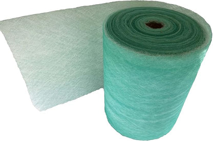wioboy Paint Booth Exhaust Filter Roll, (20.5" x 300ft) 15 Gram Fiberglass Paint Arrestor for Spray Booth