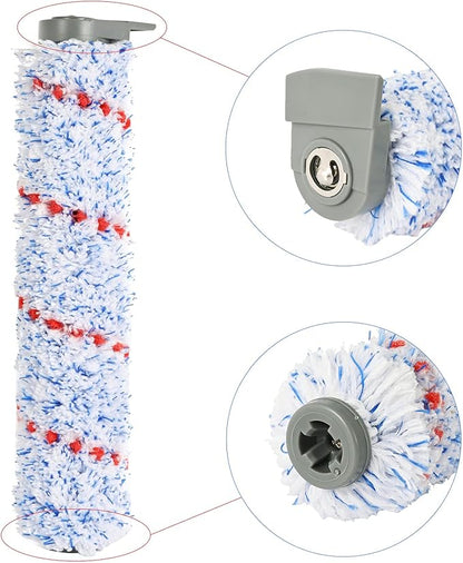 Replacement Roller for iFloor Wet Dry Cordless Vacuum Cleaner Note: Not for iFloor One s3 s5, 2 Pack Roller Brush, 4 Pre-Filter Foam.