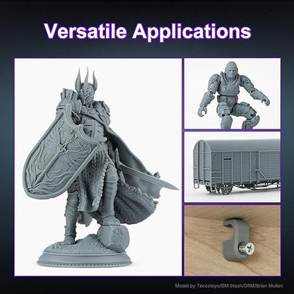 RESIONE ABS-Like 3D Printer Resin: Tough74 V2 3D Printing Resin with No Precipitation & Stable Printing - Wear-Resistant, Scratch-Resistant, Wide Compatibility with LCD/DLP 3D Printers