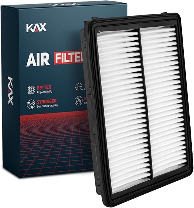 KAX Engine Air Filter, CA11942 Replacement for Hyundai Sonata 2015-2019, Optima 2.0L 2.4L 2016-2020, Kia Sportage 2017-2022, Optima 2016-2020 Advanced Air Filter Media, Increased Acceleration