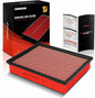 A-Premium Pre-oiled Engine Air Filter Compatible with Chevy, GMC & Cadillac Models - Silverado, Suburban, Tahoe, Cheyenne, Sierra, Yukon, Escalade, Avalanche, C3500HD