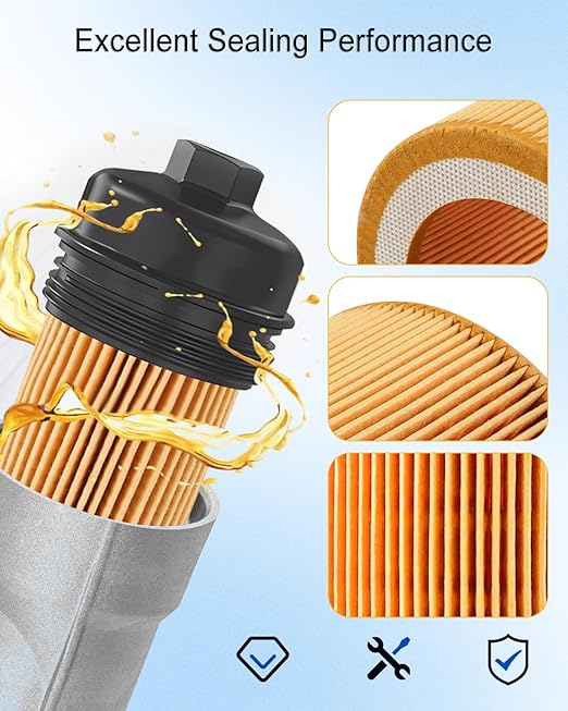 2901091900 Filter Kit 1622087100 Air Oil Separator 1513033701 Oil Filter 1613900100 Air Filter Fit for Atlas Copco Air Compressor GX7 GX11 GA7 GA11, Air Compressor Replacement Filter