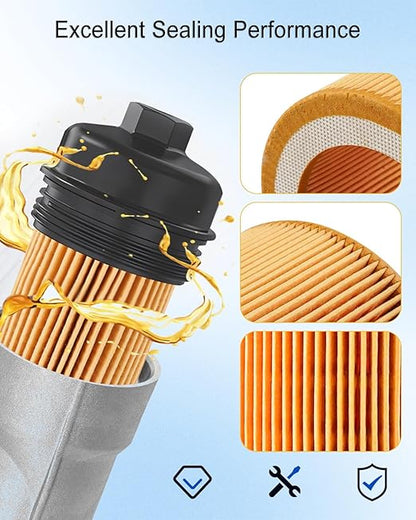 2901091900 Filter Kit 1622087100 Air Oil Separator 1513033701 Oil Filter 1613900100 Air Filter Fit for Atlas Copco Air Compressor GX7 GX11 GA7 GA11, Air Compressor Replacement Filter