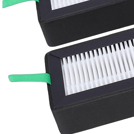 FTVOGUE 2 Pcs 3D Printer Air Filter Replacement, High Efficiency Particulate Air 13 and Activated Carbon Combo Filter with Dual Filtration System for Lab Series