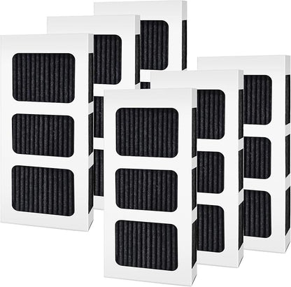 GLACIER FRESH Replacement for Frigidaire Refrigerator Air Filter, Compatible with PAULTRA2, Pureair Ultra 2, Pure Air Ultra 2, Pureair Ultra ii, Electrolux 242047805, 5303918847, EAP12364179(6 Pack)