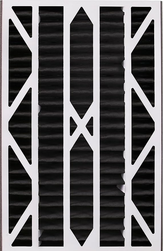Nordic Pure Air Bear Cub 16x25x3 (Actual Size: 15 13/16 x 24 5/16 x 3) Replacement Carbon Odor Reduction Merv 8 Air Filters 7 Pack