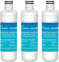 Leave LT1000PC ADQ747935 MDJ64844601 Water Filter, Reduce chlorine, bad taste and odor, Replacement for LG® LT1000P®, ADQ74793501, ADQ74793502, Kenmore 46-9980, Pack of 3