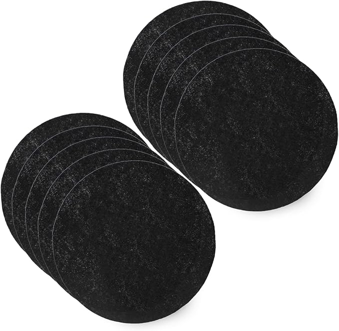 PUREBURG Replacement Activated Carbon Filter Compatible with Mity Rain Mini Portable disktop Range Hood,10-Pack Air Clean Dust VOCs Odor Smoke in Kitchen