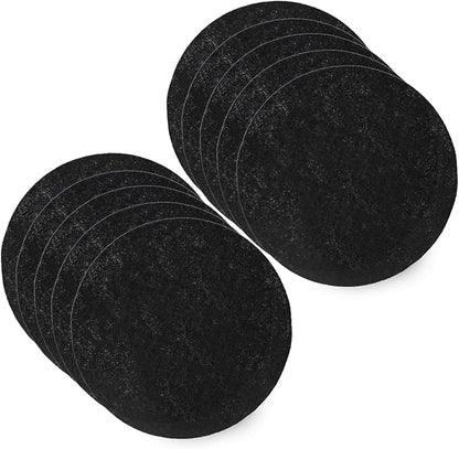 PUREBURG Replacement Activated Carbon Filter Compatible with Mity Rain Mini Portable disktop Range Hood,10-Pack Air Clean Dust VOCs Odor Smoke in Kitchen