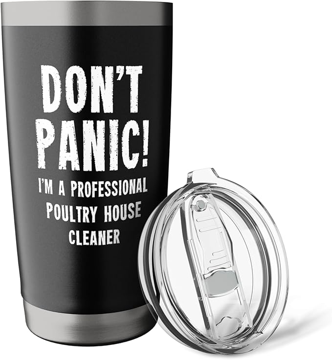 Poultry House Cleaner Stainless Steel Insulated Tumbler