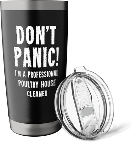 Poultry House Cleaner Stainless Steel Insulated Tumbler