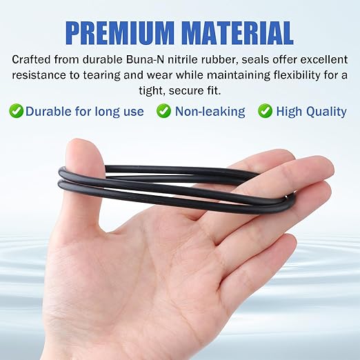Whole House Water Filter O Ring 10"X4.5", 20"X4.5" for Simpure DB10C PurePlus PP-WFM10B Filter Housing Replacement Seals & Gaskets - 2PCS