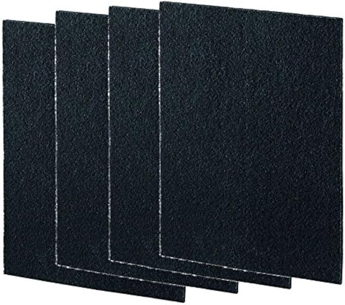 Nispira Carbon Pre-Filter Replacement for Winix Air Purifier Odor Control Part Filter A 115115 Size 21 AM90 C535 5300-2 Activated Carbon, 4 Sheet