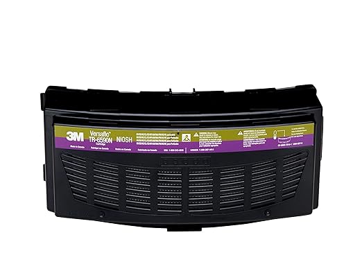 3M Versaflo TR-6590N Multi-Gas/HE Cartridge,Black