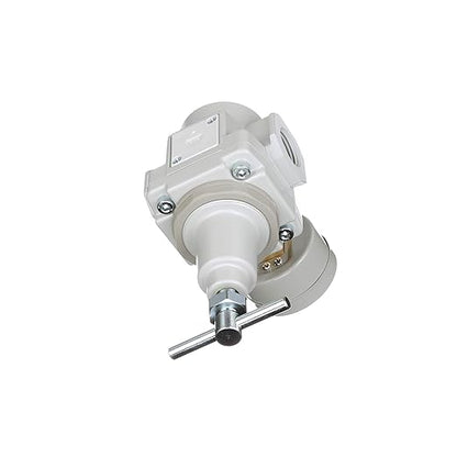 PneumaticPlus SAR Series T-Handle Compressed Air Regulators - NPT Thread Sizes, T-Handle, Gauge & Bracket Included (3/4" NPT)