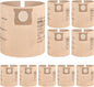 DEWALT DXVA19-4104 Dust Filter Bags, High Efficiency Replacement Bags for DEWALT Wet Dry Vac 5-8 Gallon, Wet Dry Vac Accessories, Dust Collection Bag Vacuum Bag