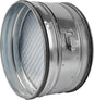 10" Inch Inline Round Duct Filter - G4 Class Filter with Mesh Screen - Dust Collection and Air Purification - Rigid or Flexible Vent Hose Filter