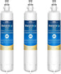 Waterdrop Plus WDP-F19C Replacement for GE® RPWFE®, RPWF (with CHIP) NSF 401 Refrigerator Water Filter, Compatible with WSG-4, GFE28GBLTS, GFE28GSKSS, PFE28KMKES, 3 Filters (Package May Vary)