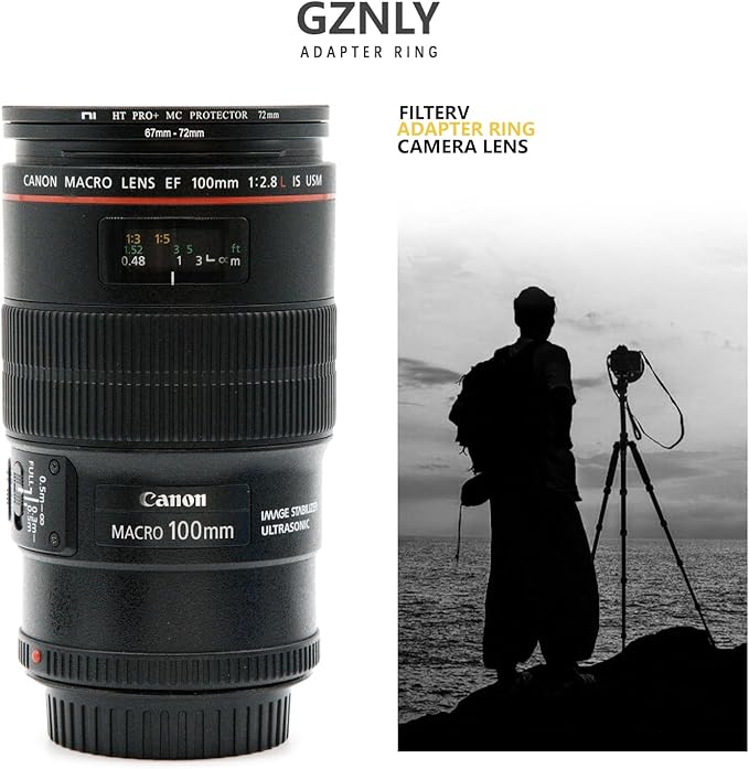 43mm to 40.5mm Step Up Ring Filter Adapter Black Metal Step up Adapter Rings Compatible with All Brand UV CPL ND Camera Lens Filter Step Down Ring (43mm-40.5mm)