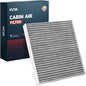 KAX Cabin Air Filter with Activated Carbon, CF12157 Replacement for Toyota Camry, RAV4, Corolla, Highlander, Prius, Sienna, Prius Prime, C-HR, Venza, Avalon, Lexus RX350, ES350, RX450h Mazda CX-9