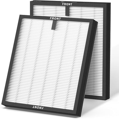 CHIVALZ 2 Pack HY4866 True HEPA Replacement Filters Compatible with MORENTO HY4866 Air Purifier, WESTHEY HY4866 Air Purifier and YIOU M1 Air Cleaner Purifier, Original Version