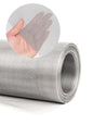304 Stainless Steel Mesh Screen#40Mesh -Size:15.7"x47.2"(40x120cm), for Home, Garden and Farm. Window or Door Filter, Guards Against Pests Like Mice, Snakes, and Rodents. Easy to Cut and Install.