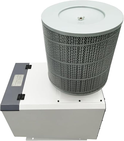 Oil Mist Collector 220V Three-phase High Airflow Mechanical CNC Oil Mist Filter 1000-1117CFM Industrial Smoke Purifier Designed for CNC Machining Centers 1500W
