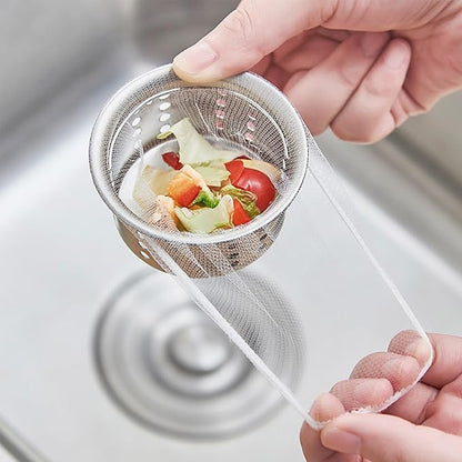 Disposable Sink Strainer Mesh Bags - Kitchen Accessories Sink Drain for Collecting Kitchen Food Waste Leftover Garbage (700)