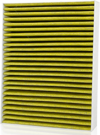 Cabin Air Filter JM228 - Fit for Multiple GM Vehicles: Escalade ESV, Silverado 1500 & 2500 HD, Suburban, Tahoe, Sierra & Yukon XL