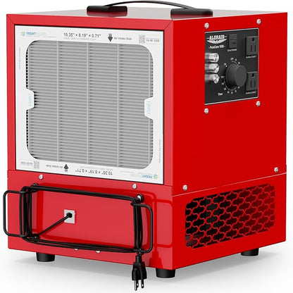 ALORAIR Portable Air Filtration System, 180° Air Intake (850/1050CFM) Tabletop Dust Collector for Woodworking with Strong Vortex Fan, Air Filter for Garage, Works Shop, Home, Purecare 1050