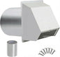 6 Inch Vent Covers for Wall, Galvanized Steel Dryer Vent Cover Outside with Screen, Dryer Vent Wall Plate for Dryer Exhaust Vent, External Extractor for House Ventilation&Outside Air Exhaust