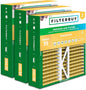 Filterbuy 20x20x5 Air Filter MERV 11 Superior Pet & Allergy Defense (3-Pack), Pleated HVAC AC Furnace Filters for Honeywell FC100A1011, Lennox X0585, and More (Actual Size: 19.63 x 19.88 x 4.38)