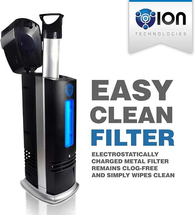 B-1000 Permanent Filter Ionic Air Purifier Pro Ionizer with UV-C, New