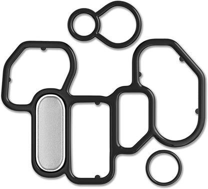 Oil Filter Housing Gasket Kit Replacement for Honda/Acura Accord Odyssey Pilot 1998-2014 - Filter Spool Valve 3.0L 3.5L - Set of 15825-P8A-A01 36172-P8A-A01 91319-PR3-000 by AUTOMAJOR