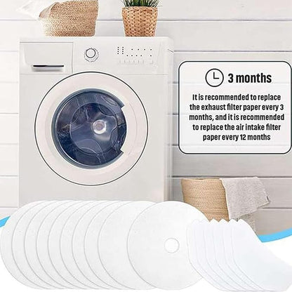 REDYY 20 Pieces Cloth Portable Dryer Exhaust Filters Set Universal Dryer Lint