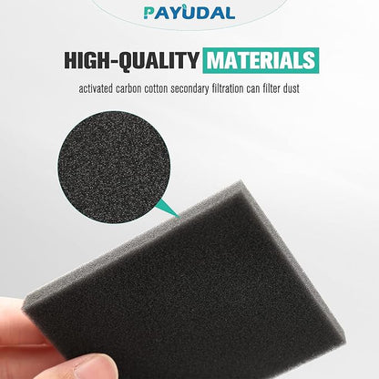 Replacement Parts for Shark AI AV2511AE AV2501S AV2610WA AV2501AE RV2502AE RV2610WA RV2520 AV2510 2-In-1 AI Ultra Robot Vacuum Cleaner Accessories Kits. Main Brush, HEPA Filter, Foam Filter,Side Brush