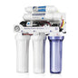 iSpring RCC1DP Tankless RO/DI System, 5 Stage De-ionization Reverse Osmosis Water Filter, High Performing 150 GPD Tankless RO Water System for Aquarium with DI Water Filter & Pump