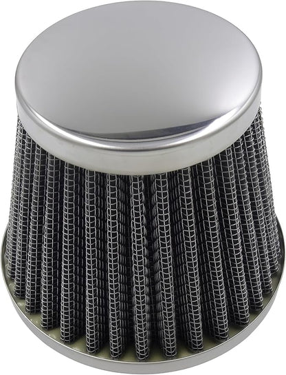 Semimo 35mm Air Filter – OEM Replacement Universal Cone Cleaner for 50cc–125cc ATV Quad Dirt Pit Bike Go Kart Scooter Moped | High Flow Washable Clamp-On Intake