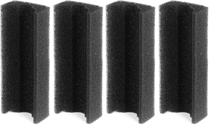 TARARIUM Aquarium Filter Replacement Material, 4 Pack, Compatible with WP-290F Filter