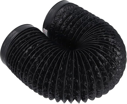 CHICIRIS dryer vent hose 6.56ft, Aluminum Flexible Ducting Ventilation Hose with 3 Layers, Noise Reduction, Efficient Airflow,dryer vent cleaning kit, for HVAC, Kitchen, Greenhouse