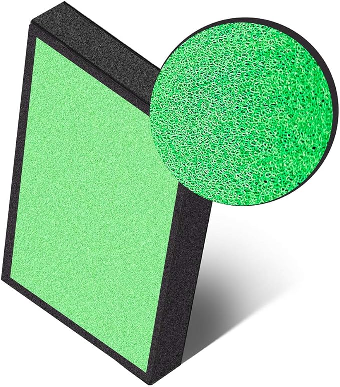PURO²XYGEN P500_F - 4-in-1 Replacement Filter for P500 Air Purifier, True HEPA & Activated Carbon, Removes Mold, Dust, Pet Dander, Smoke, Allergens for Home/Office