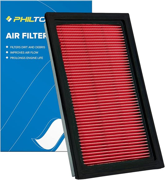 PHILTOP Engine Air Filter, Compatible with CA4309 Nissan Altima, Pathfinder, Murano, Maxima, Sentra, Xterra, Frontier, 350Z, Quest, Pickup, 240SX, D21, 200SX, Stanza, 300ZX, NX, Axxess, Pulsar NX, 810