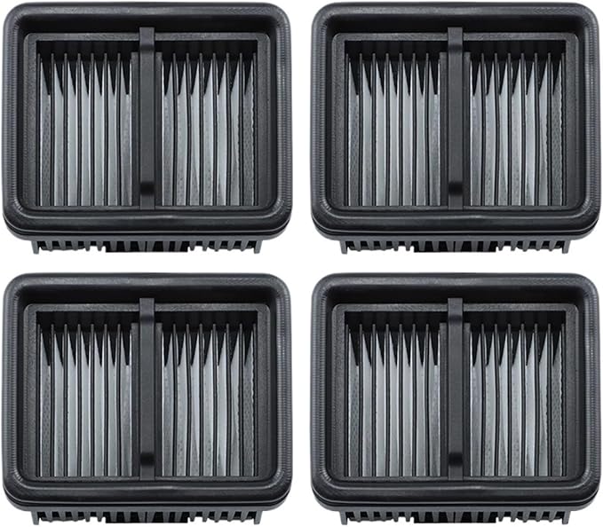 wet dry vacuum cleaner, Compatible For Dreame H12 Pro M12 Pro M13 H13 Pro T12 H20 H30 H12S H12 Floor Scrubber Accessories Filters Screen HEPA,for home and floor(4PCS)