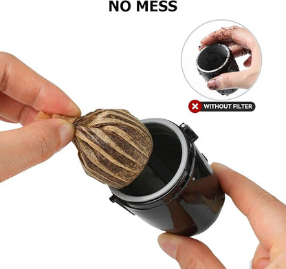 Disposable Coffee Filters (2.1" H) for My K-Cup, K-Carafe, Cuisinart SS-RFC and Other Large Reusable Filter Cups (Unbleached 100 Count)