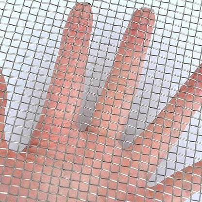 Stainless Steel Wire Mesh Screen 4Pcs Anti-Rusted Air Vent Mesh 8.4"X12"(210 x 300mm) for DIY Projects, Vent, Cage, Garden, Window, Filter