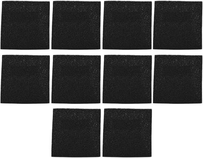 10pcs Activated Carbon Filter 13cm x 13cm Efficient Fume Extractor for Soldering Smoke Absorber Filter Sponge by Yosoo